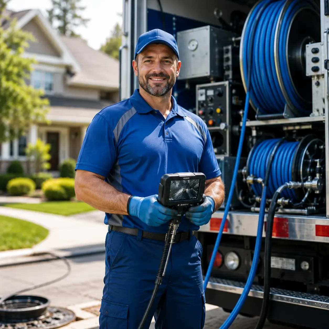 Local outdoor drain cleaning specialists in Keene, CA